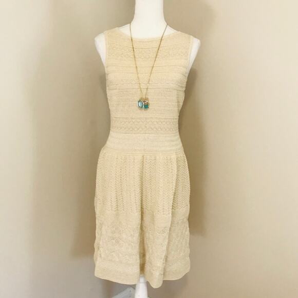 Lauren Ralph Lauren Dresses & Skirts - Ralph Lauren Gold Sweater Dress